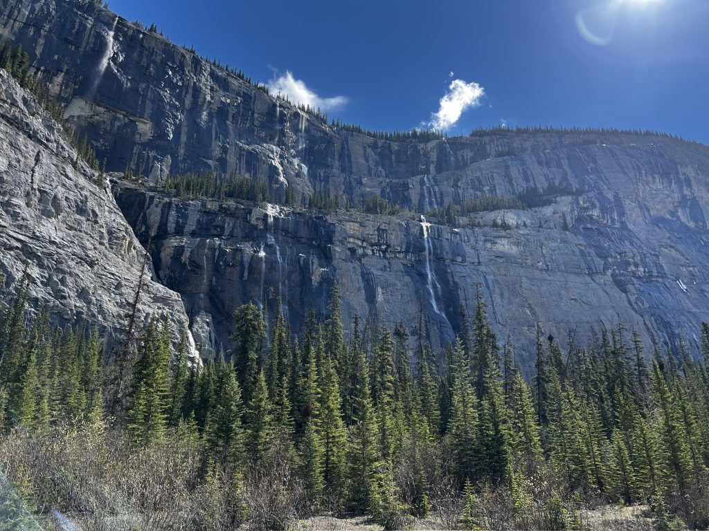 Weeping Wall Parque Nacional de Banff