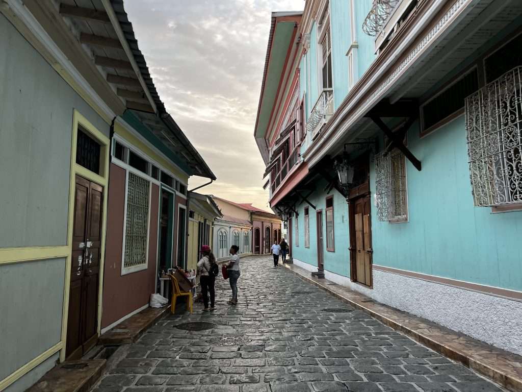 Las cases del barrio de las Peñas Guayaquil