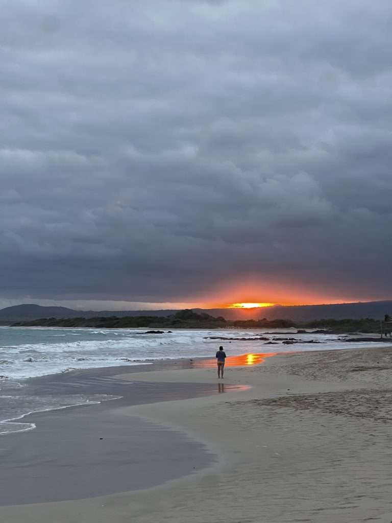 Atardecer en Isabela Galápagos