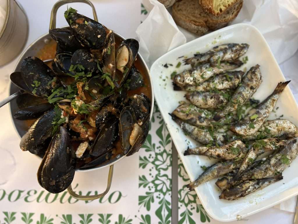 Pescadito en Poseidonio Corfú