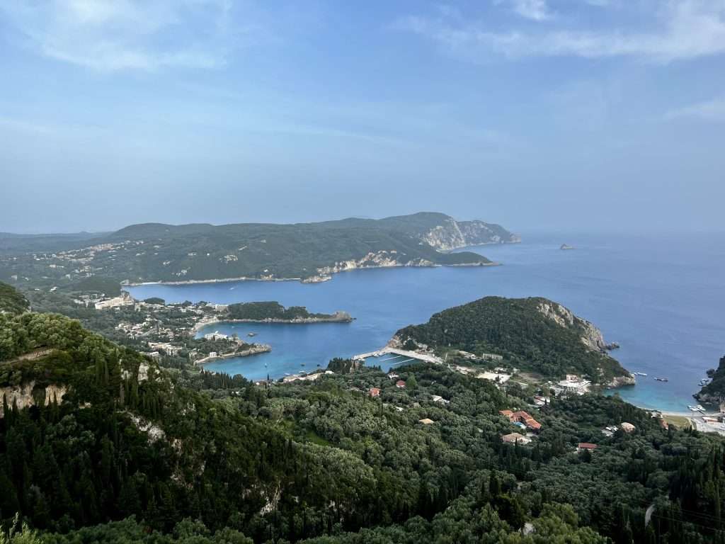 Desde lo alto de los miradores de Qué ver en Corfú en 7 días