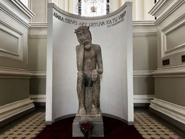Jesus Pensante en Kaunas