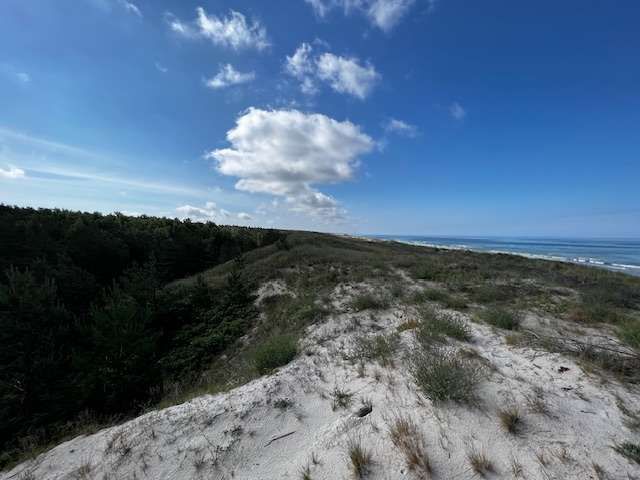 playa del istmo de curlandia