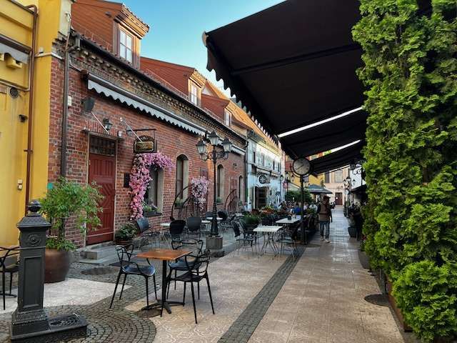 callecitas en el centro de Klaipeda