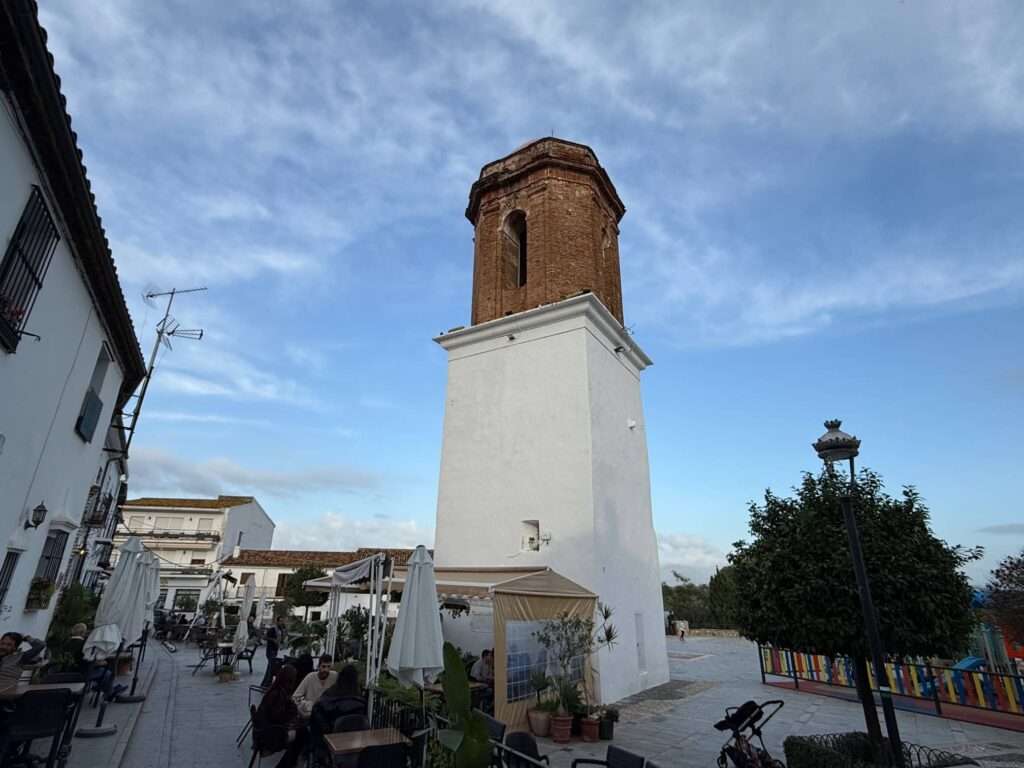 Torre del campanario Jimena de la Frontera