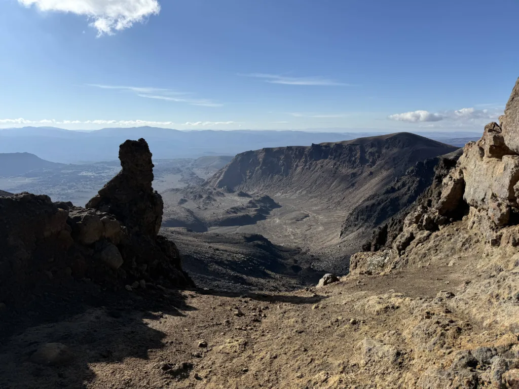 Red crater