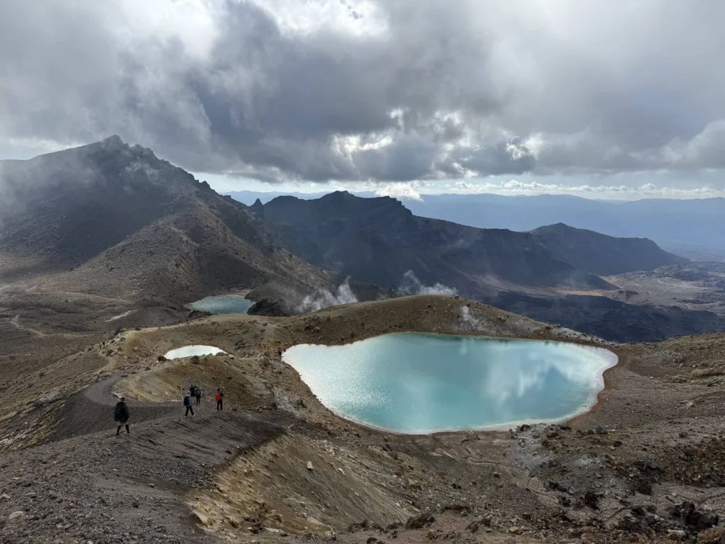 Lakes en el Tongariro