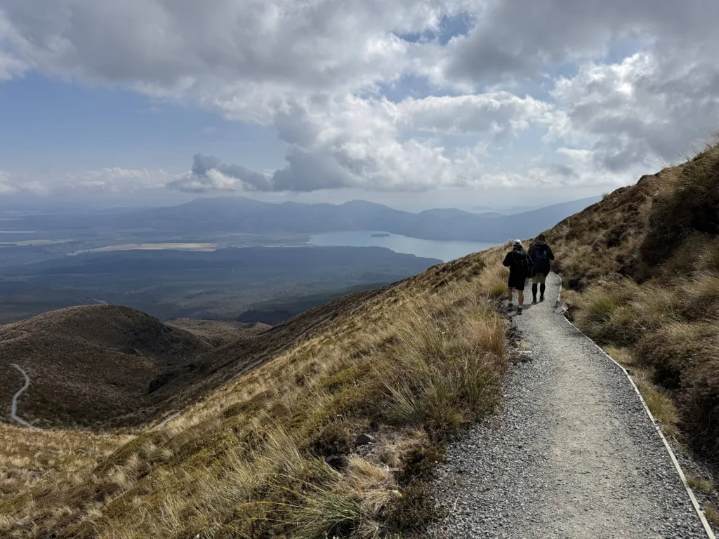 Final del recorrido Tongariro
