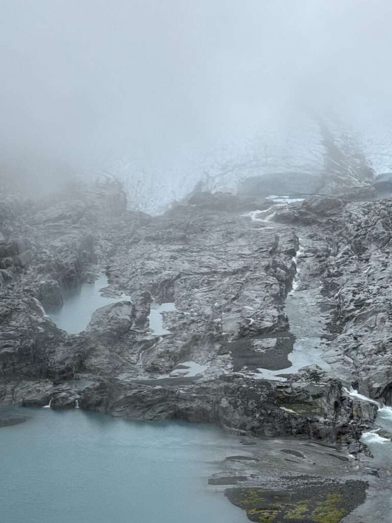 El glaciar Brewster