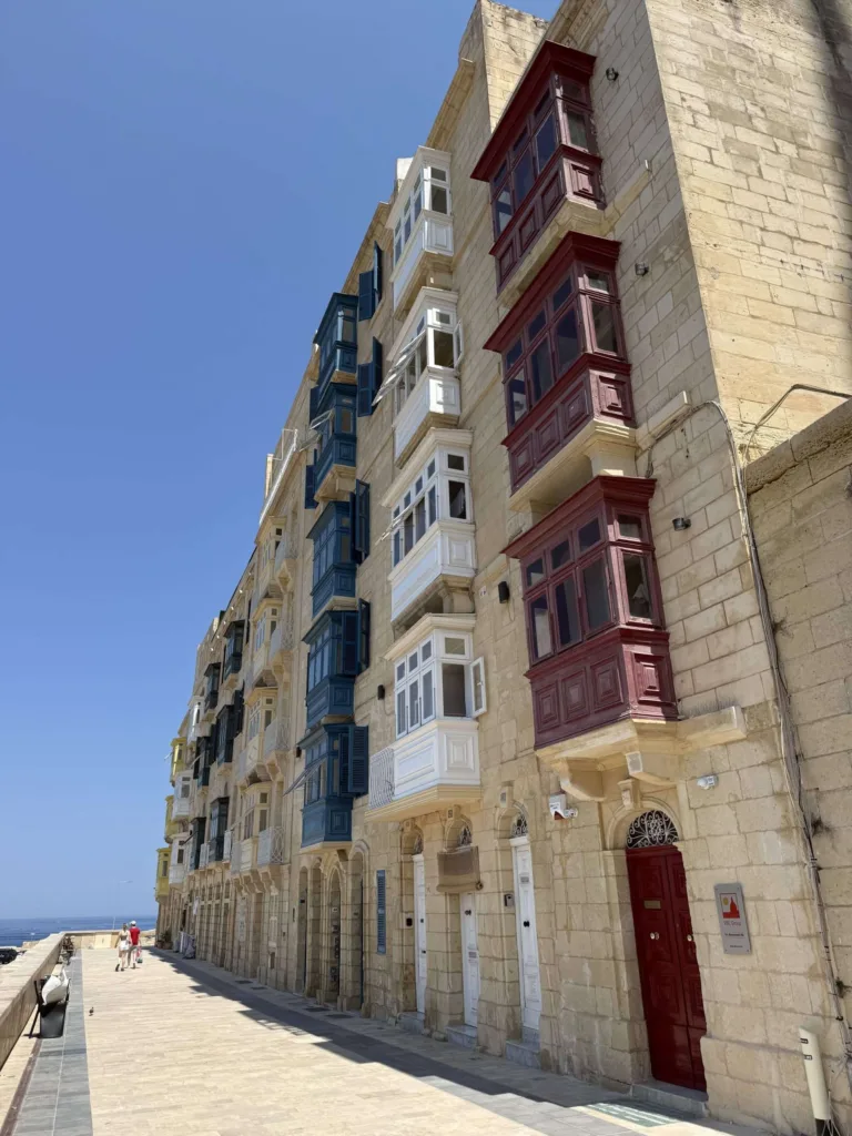 Edificios de colores La Valetta
