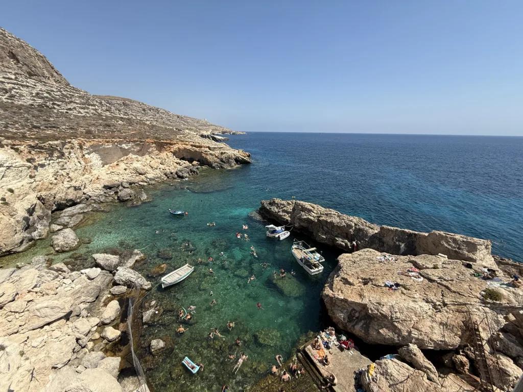 Ghar Lapsi, en Malta Qué ver en Malta en 7 días