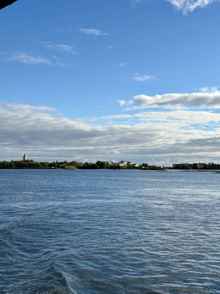 Ferri de vuelta al centro de Helsniki