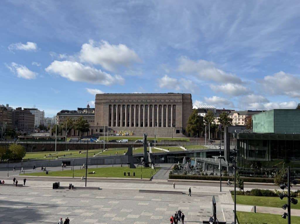 Parlamento de Finlandia en Helsinki