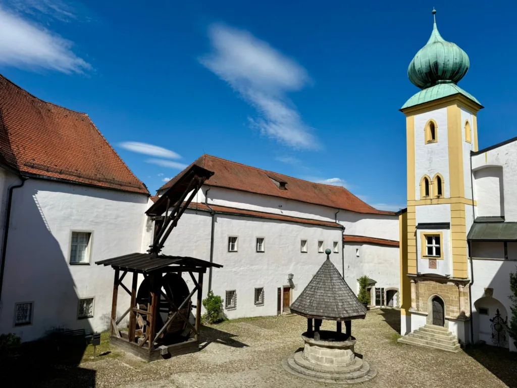 Interior de la fortaleza de Passau
