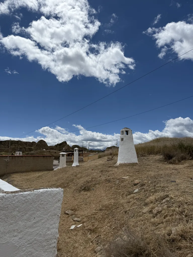 Barrio de las cuevas de Guadix
