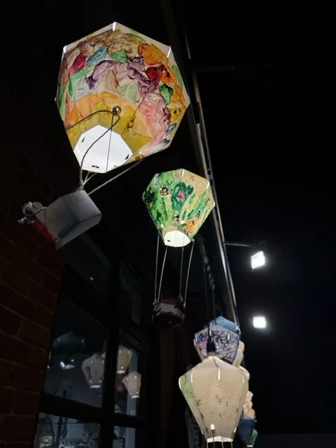 farolillos en Taitung